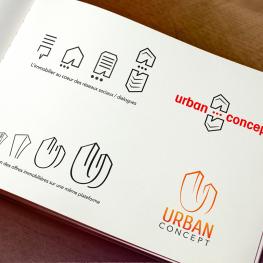 Création d‘un logotype Urban Concept Paris